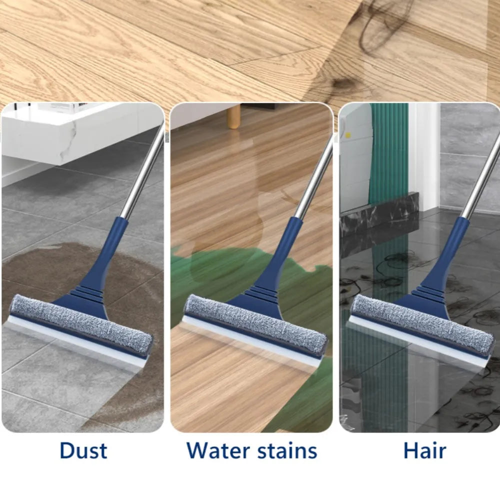 Skanto | FensterFlex 2-in-1 Window Cleaner | Adjustable Telescopic Handle | Cloth and Microfiber Mop | For Windows, Glass, and Frames