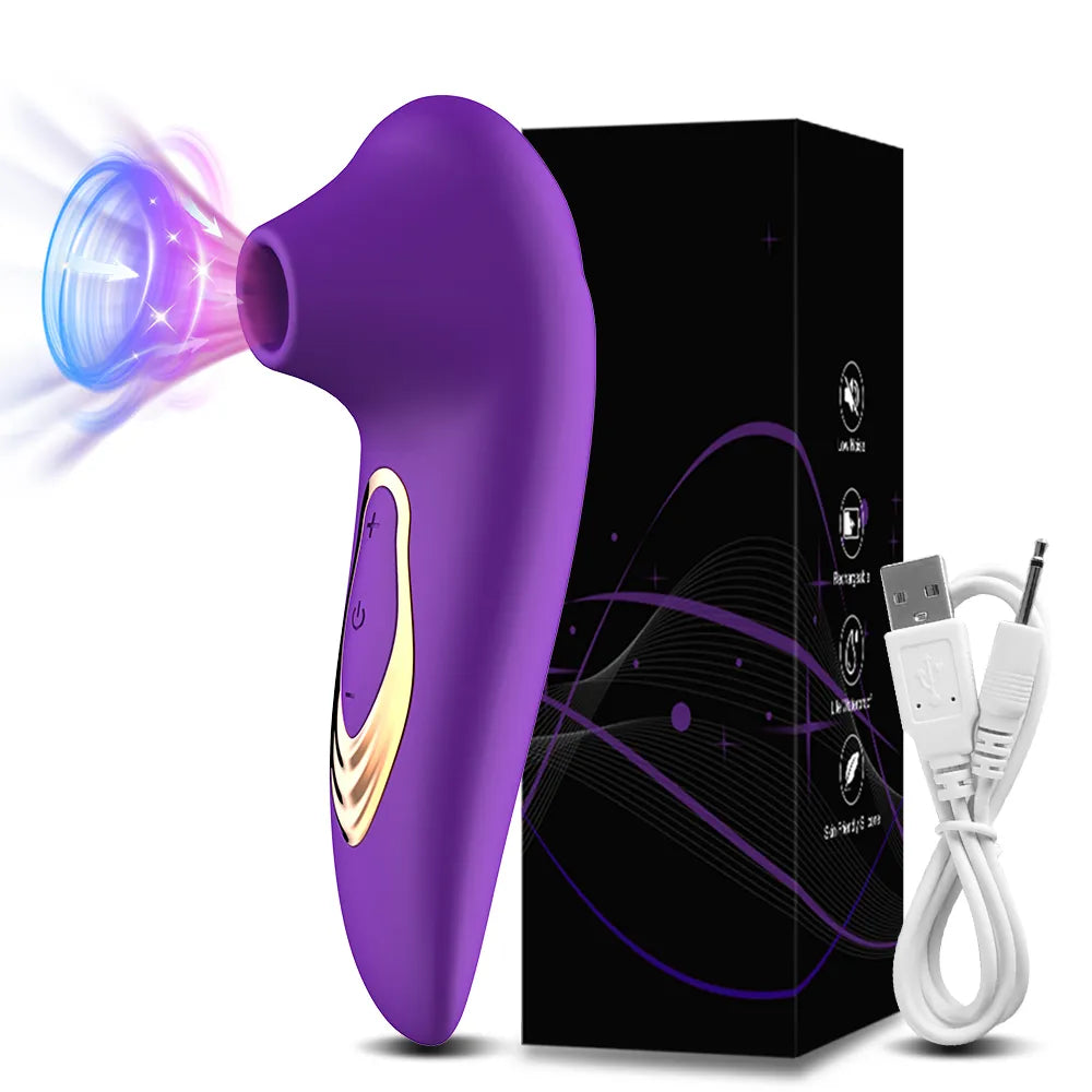 Skanto | Powerful Sucker Clitoral Stimulator - Female Clitoral Nipple Oral Vacuum Stimulator - Adult Sex Toy for Women