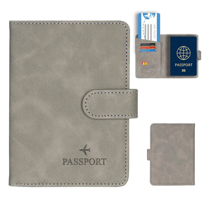 BowLift | Passport holder Travello | RFID protection | Real leather look | For women & men