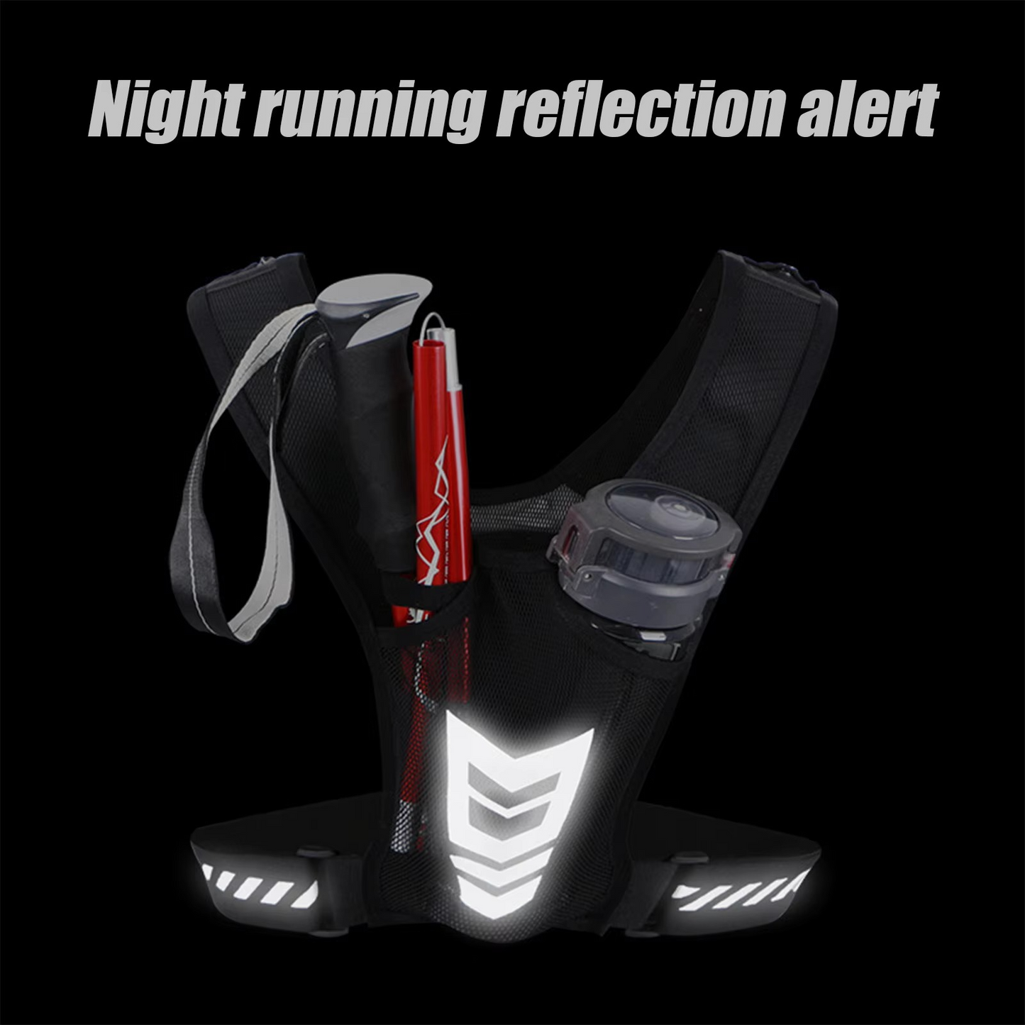 BowLift | Ultra Light Running Vest with Phone Pocket and Hydration Bottle Holder for Outdoor Sports