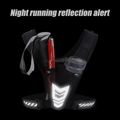 BowLift | Ultra Light Running Vest with Phone Pocket and Hydration Bottle Holder for Outdoor Sports