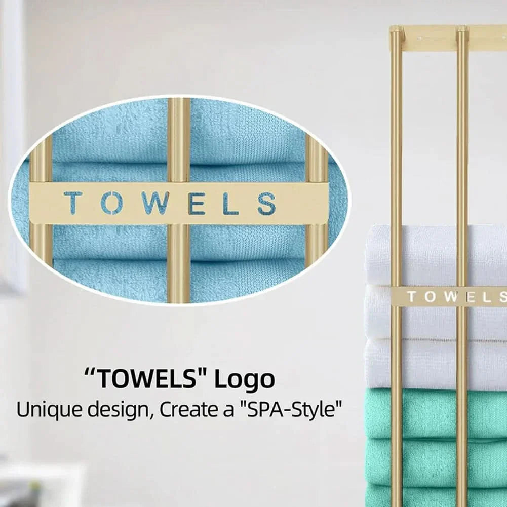 Skanto | Towel Holder - Space-Saving Towel Rack