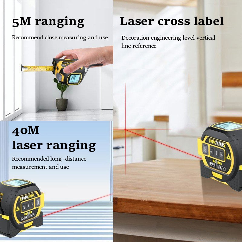 Skanto | 3i1 Ultimate Pro Laser Smart Tape Measure