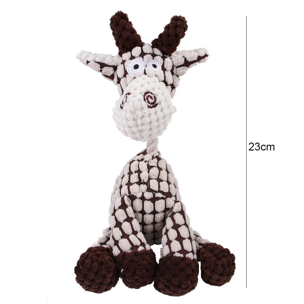 Sandsberg | Robust Plush Dog Toy | Bite-Resistant and Durable Design | Multiple Models