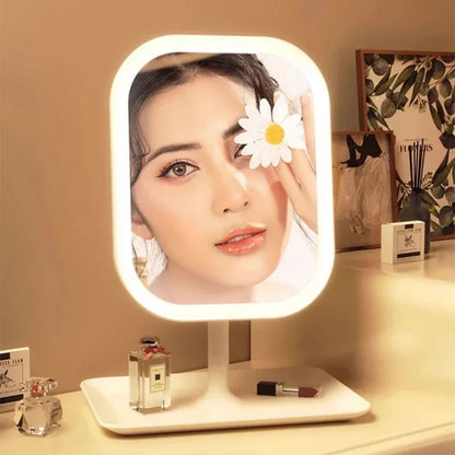 Skanto | LED Makeup Mirror Lumiéra | 3 Light Colors | Touch Control | Modern Design