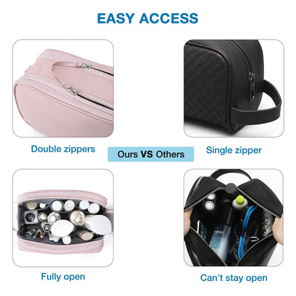 BowLift | Kosmetixo Waterproof Cosmetic Bag for Women & Men | Lightweight Toiletry Bag  | Travel Accessories for Toiletries & Make-up | Unisex Travel Organizer