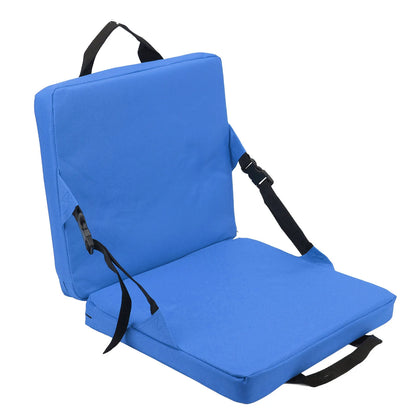 BowLift | SITPURE Folding chair with backrest | Padded seat cushion | Compact & Comfortable for stadium, beach & park