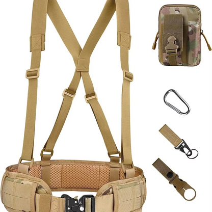 BowLift | Tactical Quick Release Nylon Belt with Metal Buckle for Outdoor Sports