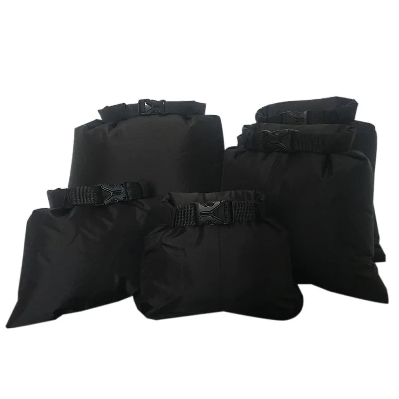 Skanto | Dry Bag Set Sealon | Waterproof & Sand-Free | 5-Piece Set (1,5L–6L) | For Travel, Beach & Outdoors