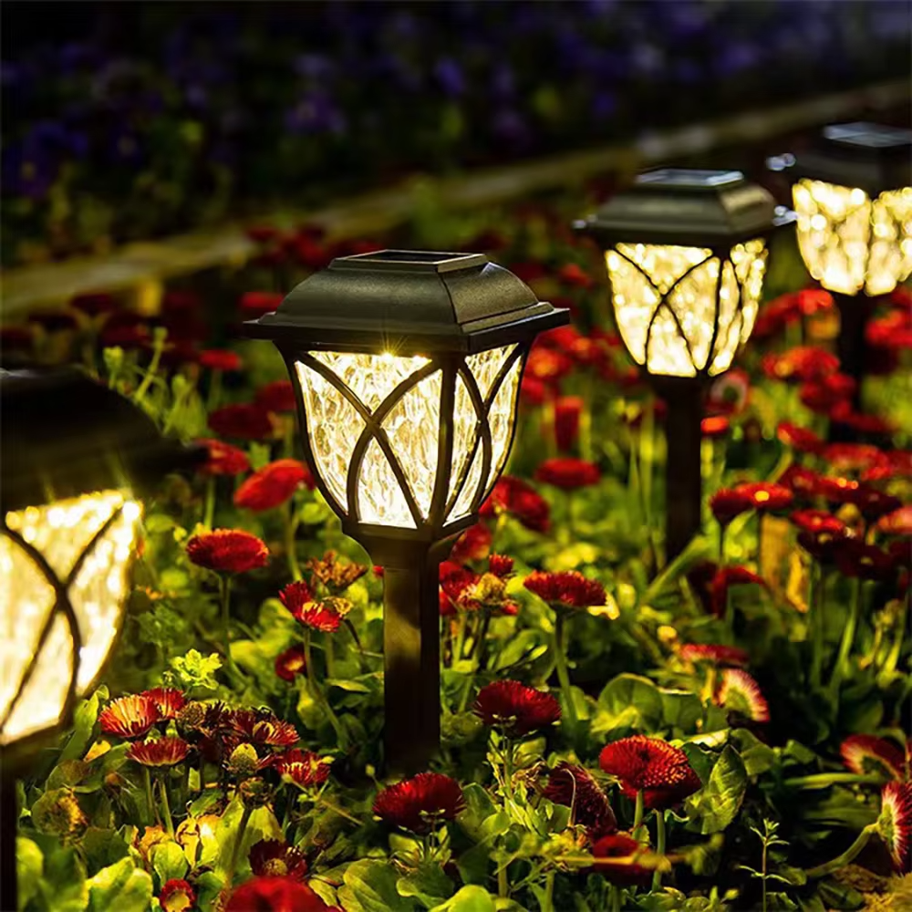 Skanto | 2-Pack Solar-Powered LED Garden Lights for Path and Landscape