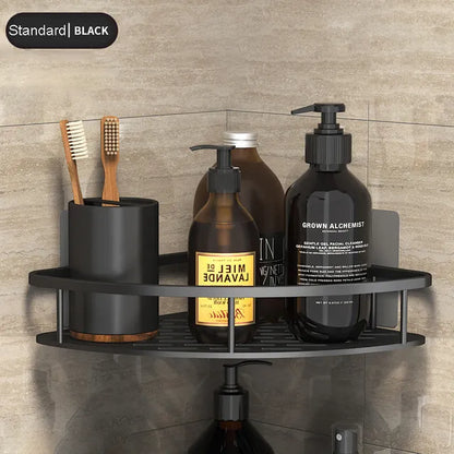 No-Drill Shower Corner Shelf