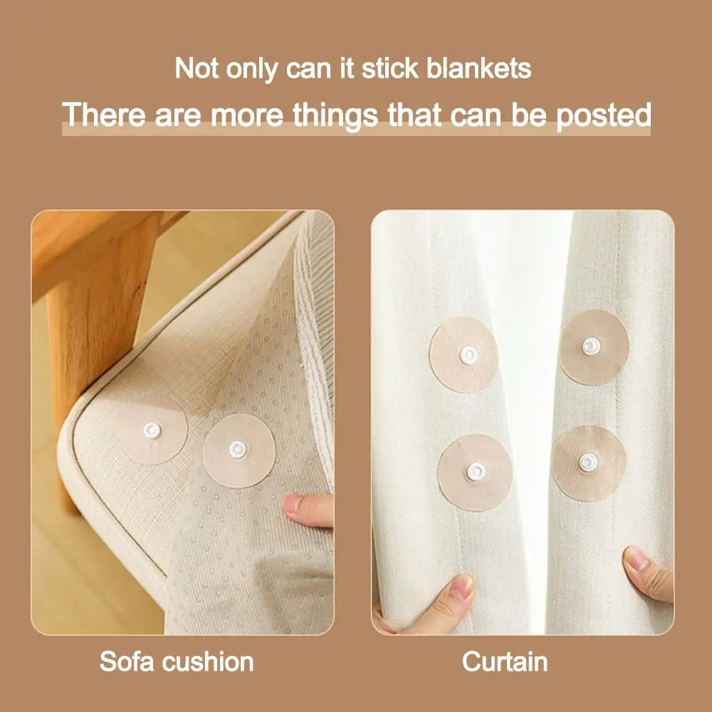 BowLift | Stay Put Anti-Slip Easy Duvet Cover Snap Clip Set