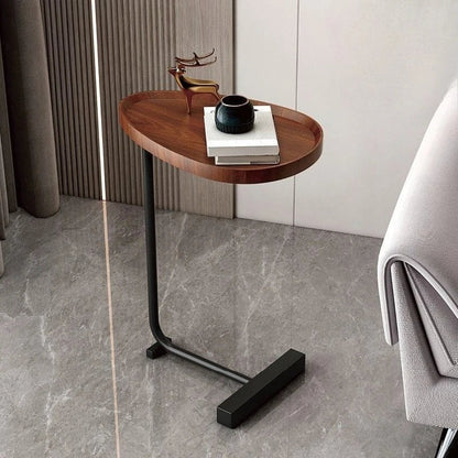 Skanto | C-shaped mobile side table ideal for sofa or bed