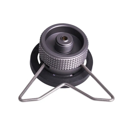 Skanto | Butane Canister Adapter with Holder: For Lindal Valve Output - 2024 Bottle Connection Thread Type
