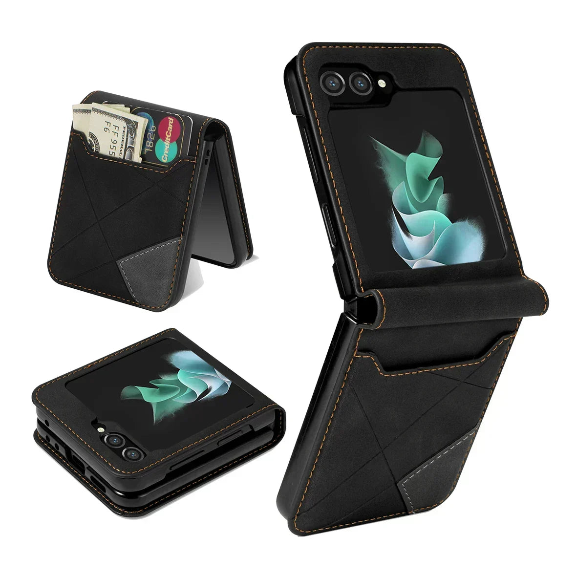 Kalsten | Leather Wallet Case for Samsung Galaxy Z Flip Series