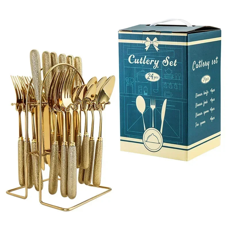 Brehn | Stylish Luxury Stainless Steel Cutlery Set for Every Meal