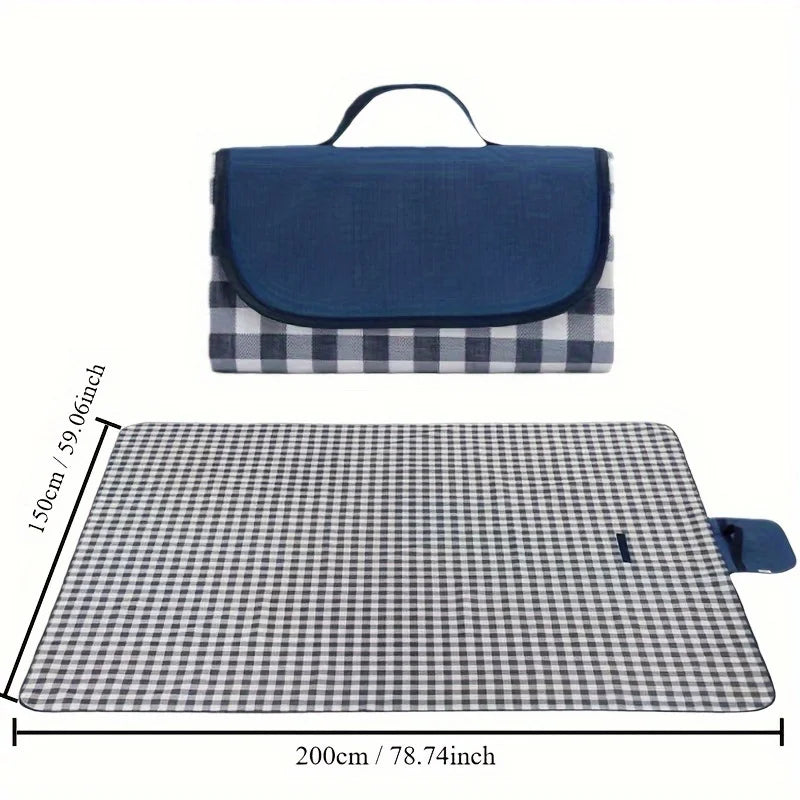 BowLift | Picnic Blanket Travella | Sand & Water Resistant | Extra Large 203x145 cm | For Beach & Outdoor
