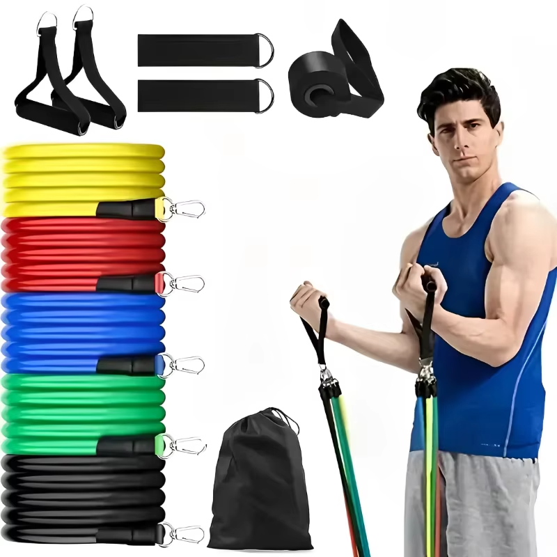 Skanto | Complete Resistance Band Set with Handles and Ankle Straps