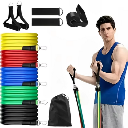Skanto | Complete Resistance Band Set with Handles and Ankle Straps