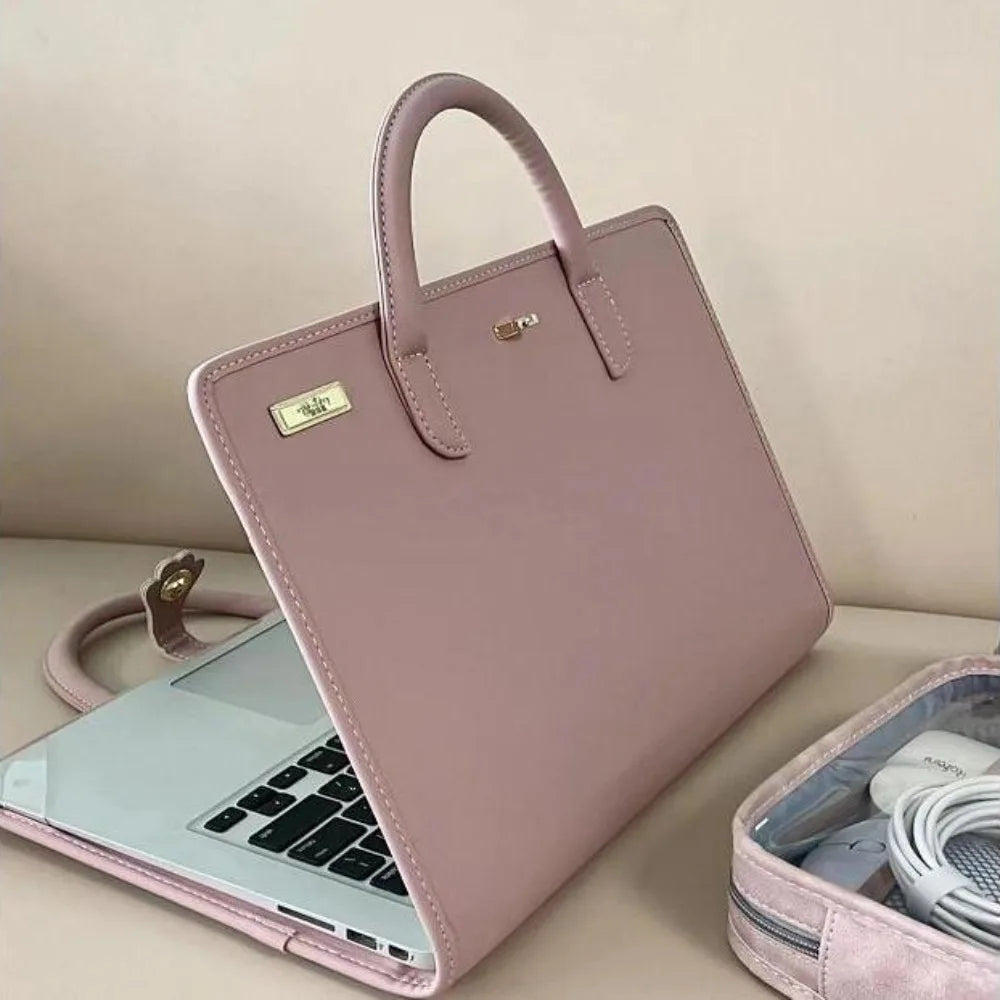BowLift | Protective Creative Pink Laptop Bag Case