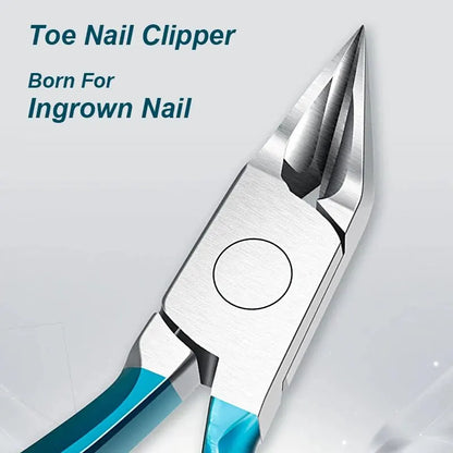 Skanto | MediVera | Ingrown & Thick Toenail Clippers | Professional Stainless Steel Nail Cutter | Precision Pliers for Foot Care & Podiatry