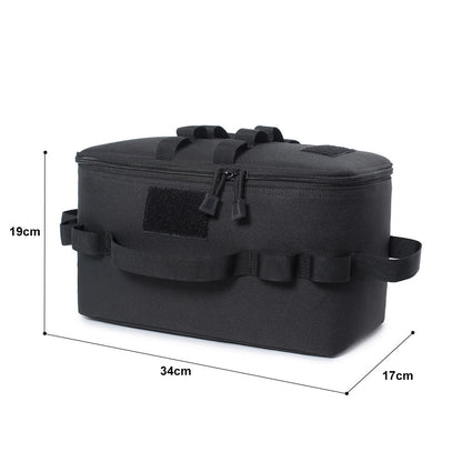 Multi-Compartment Outdoor Trail Camping Sleek Storage Bag | Bowlift