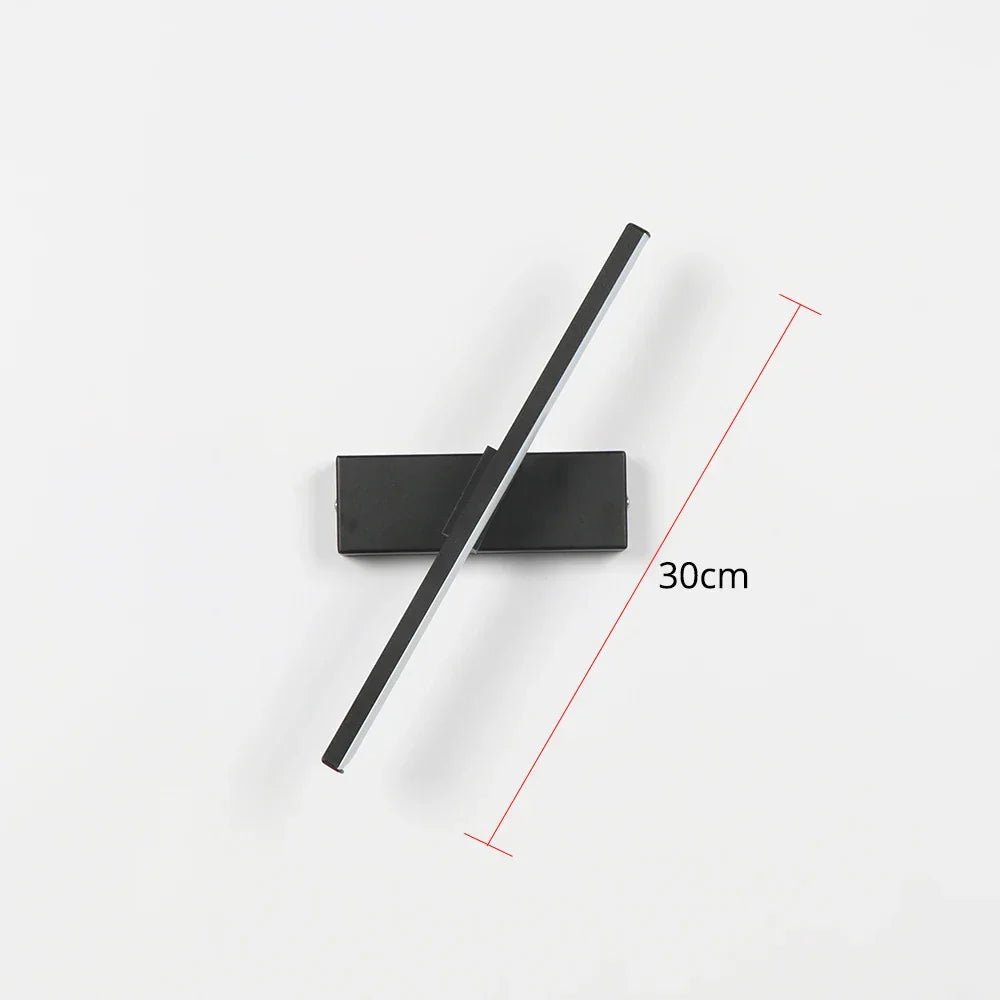 BowLift | AuroLite Adjustable LED Wall Light | 330° Swiveling | Modern Design for Bedroom & Living Room | Aluminum
