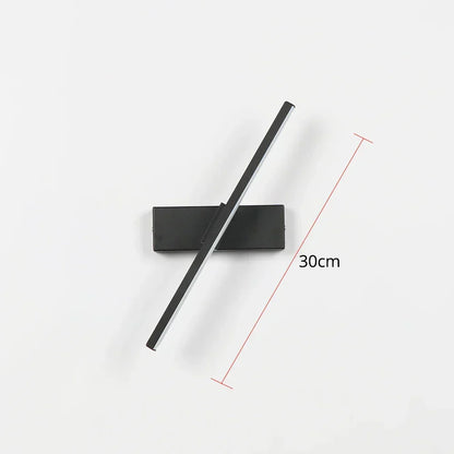 Modern, rotatable bedside lamp – Adjustable LED wall fixture