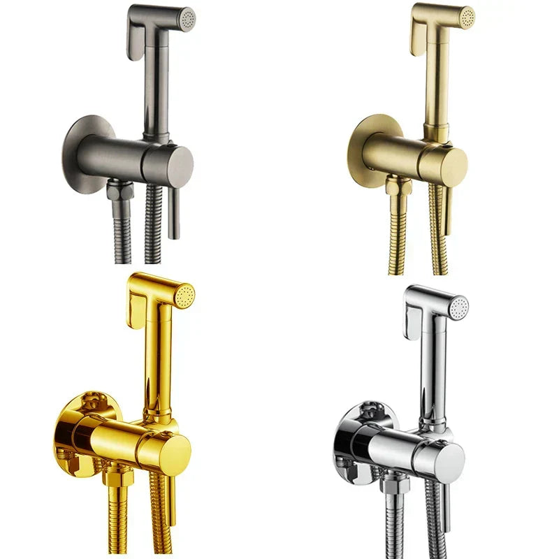 Skanto | Always Clean Wall-Mounted Bidet Faucet Set
