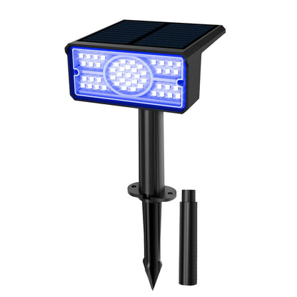 BowLift | Solara LED Solar Spotlight | 4 Light Colors | 49 LEDs | IP65 Waterproof | Energy Saving with Solar Panel
