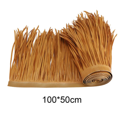 Brehn | TROPISHIELD Artificial Palm Thatch | UV-resistant & weatherproof | 100×50 cm | For DIY roofs, parasols, Tiki bars & garden sheds
