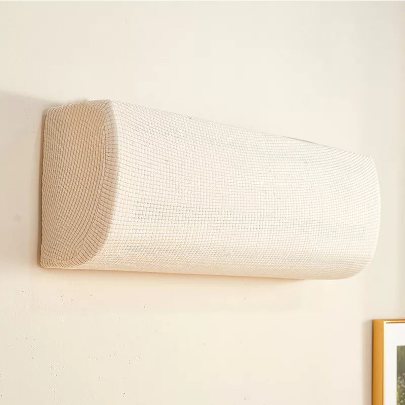 Skanto | Polar Fleece Air Conditioner Cover: Wall-Mounted Dustproof Protection, Easy-Clean Polyester AC Cover for Home Use