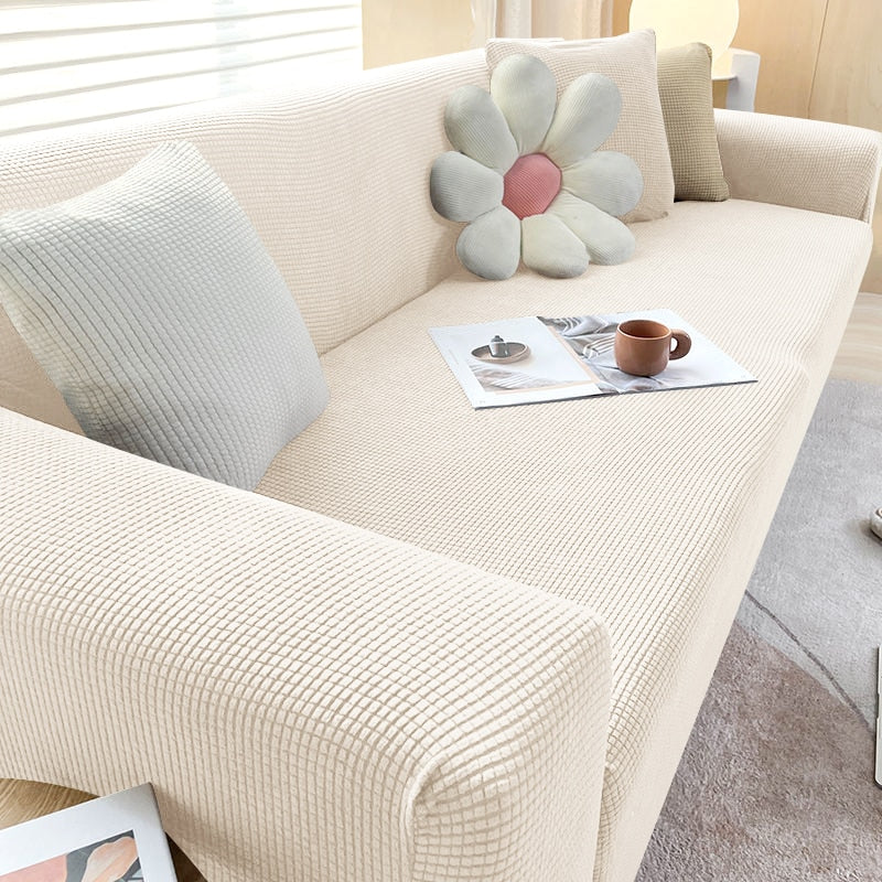 Skanto | FlexiCover Elastic Sofa Cover – Protective Cover for Corner and Standard Sofas