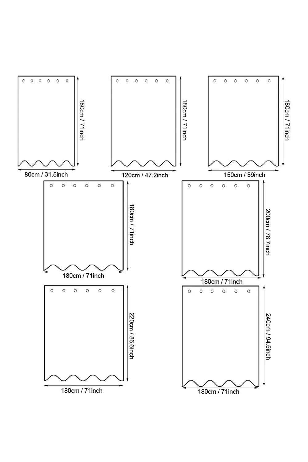 Transparent Dice Shower Curtain