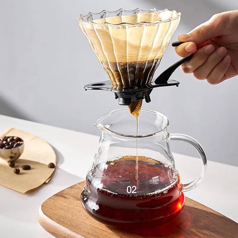 Skanto | GIANXI Hand Pour Kettle with Lid Drip Swan Neck Spout Coffee Water Kettle Long Spout Coffee Machine Coffee Accessories