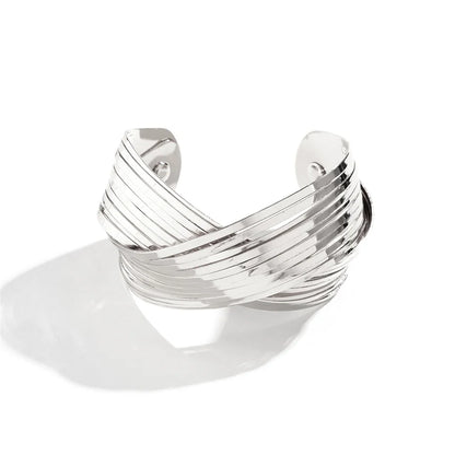 BowLift | Spiral Cross Wrap Bangle Bracelet