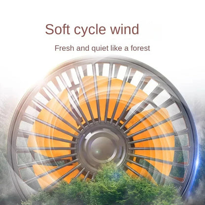360° Adjustable 3-Head Car Fan USB/12V/24V – AirFlow | Bowlift