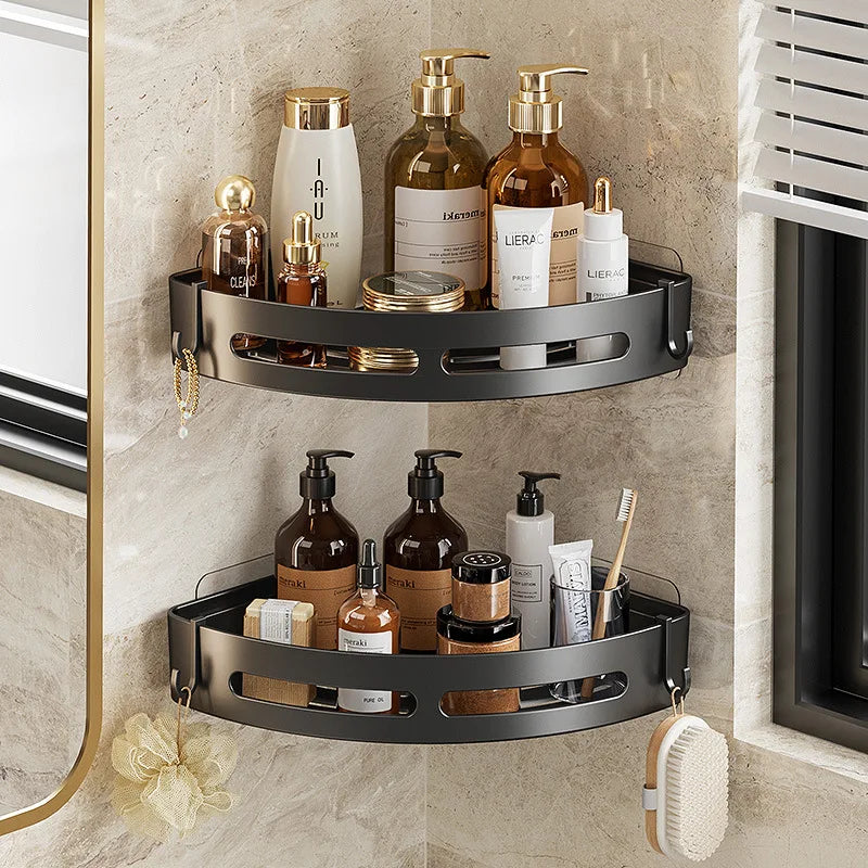 AQUAFIX Self-Adhesive Shower Organizer – Strongly adhesive, drill-free & waterproof Bowlift