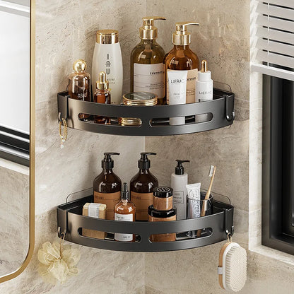 AQUAFIX Self-Adhesive Shower Organizer – Strongly adhesive, drill-free & waterproof Bowlift