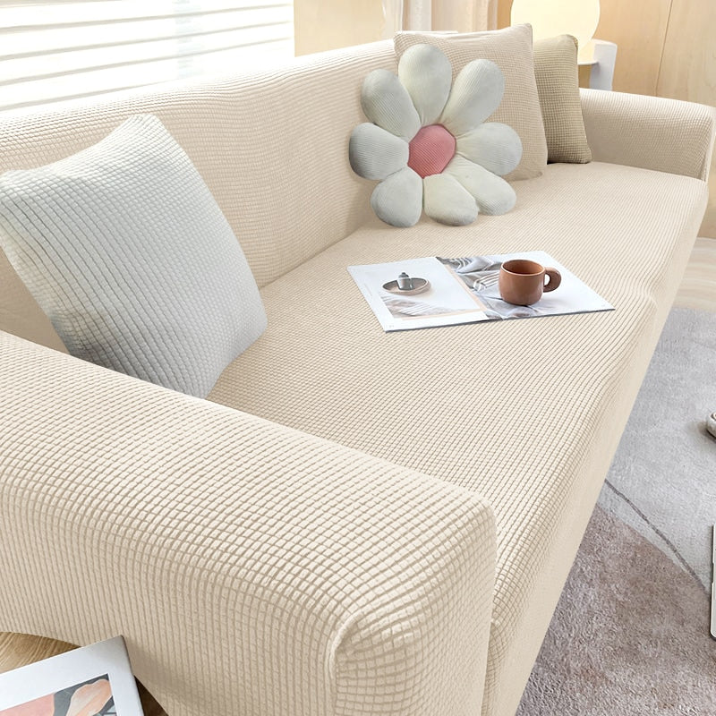 Skanto | FlexiCover Elastic Sofa Cover – Protective Cover for Corner and Standard Sofas