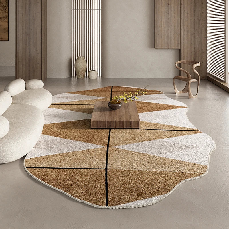 Skanto | Irregular Area Rug for Bedroom and Living Room Carpet