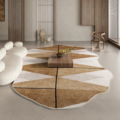 Skanto | Irregular Area Rug for Bedroom and Living Room Carpet