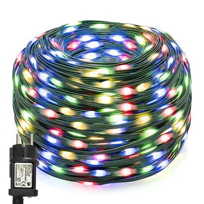 BowLift | VerdeLicht Waterproof LED Garland – Outdoor Lighting for Garden and Terrace