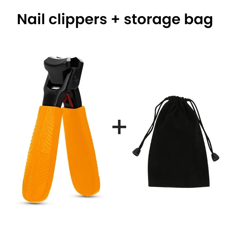 Skanto | 2023 New Anti-Splash Nail Clipper - Large Easy Nail Trimmer for Thick and Hard Nails, Household Items