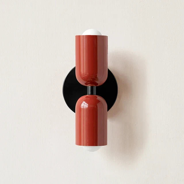 Skanto | Modern LED Wall Lamp Colorful Nordic Wall Lamp Room Decor Indoor Lighting Wall Lamps for Bedroom Nightstand Living Room Lamp