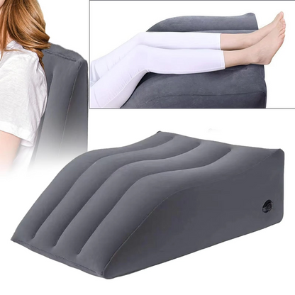 BowLift | Inflatable Foot & Back Elevating Travel Pillow