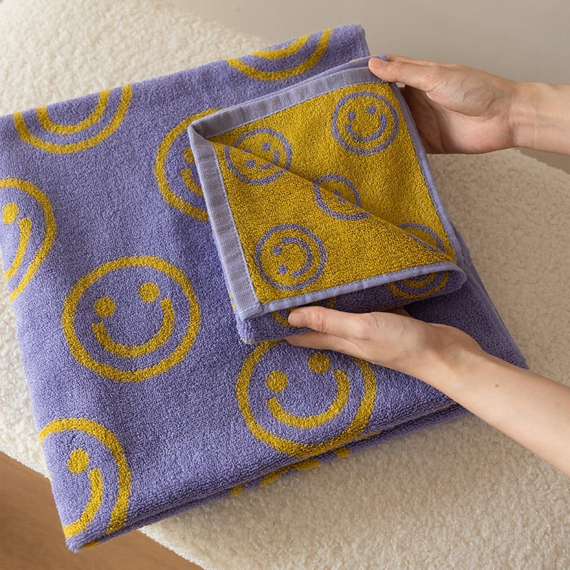 Double-sided Smiley Towel | Brehn