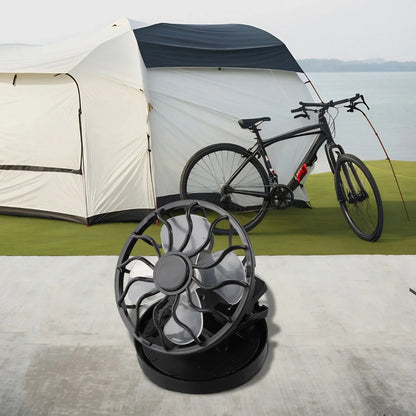 BowLift | Solar-Ventilator SunBreeze ClipFan | Mini-Clip Fan with Solar Panel | For Outdoor Activities, Travel & Sports | Hands-Free Cooling