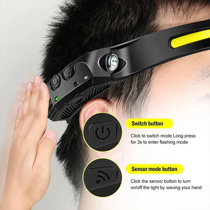 BowLift | Rechargeable LED Emergency Headlamp – Hands-Free Light During Power Outage