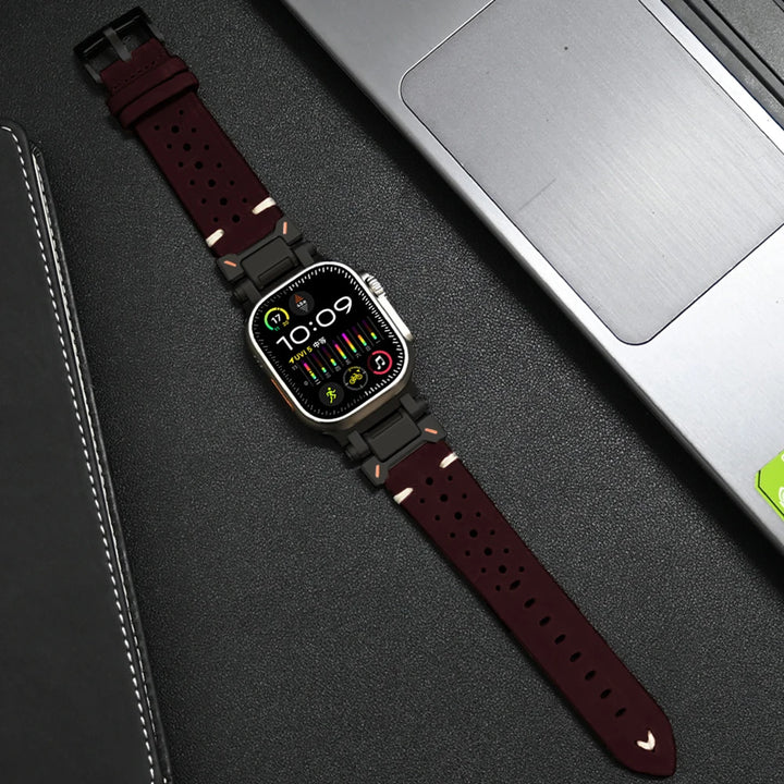 Skanto | Genuine Leather Apple Watch Band – Stylish and Durable Strap for Your Apple Watch